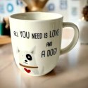 „Love and Dog" Kubek Porcelanowy 350 ml