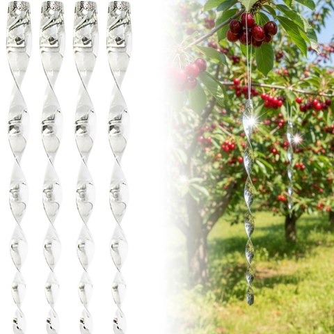 ODBLASKOWE ZAWIESZKI ANTY PTAKI 29 CM 4SZT