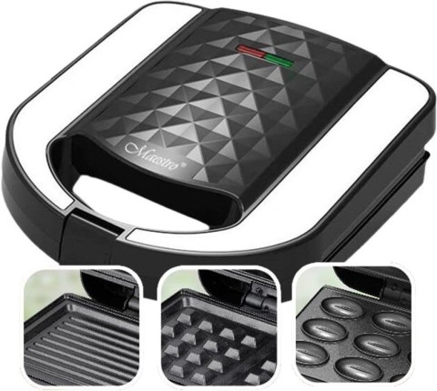 Opiekacz do kanapek / sandwich 3w1 MR-709