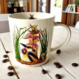 Ptak Kubek Porcelanowy w Ozdobnym Pudełku, 400 ml