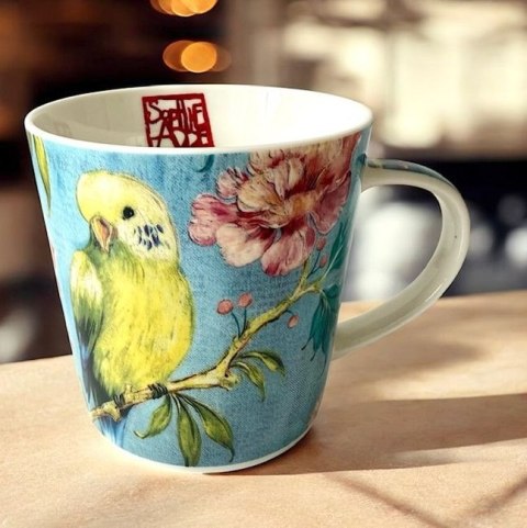Ptaszek Kubek Porcelanowy w Ozdobnym Pudełku 350 ml
