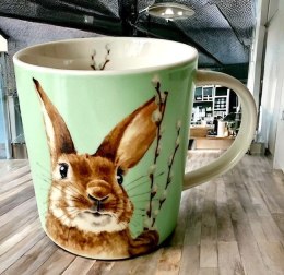 Zajączek i Bazie Kubek Porcelanowy w Ozdobnym Pudełku 350 ml