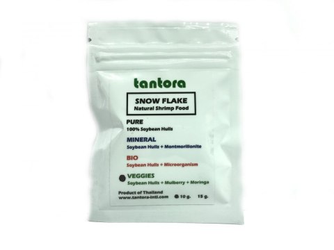 Tantora Snow Flake VEGGIES 10g soja w płatkach śniegu +morwa i moringa