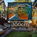 Ekran projekcyjny MC-712 150" 4:3 dwa statywy