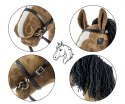 Koń na kiju Hobby Horse Dark Brown brązowy