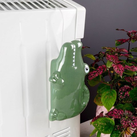 Nawilżacz powietrza na kaloryfer grzejnik ewaporacyjny ceramiczny krokodyl dla dzieci 160 ml VILDE 830807-C