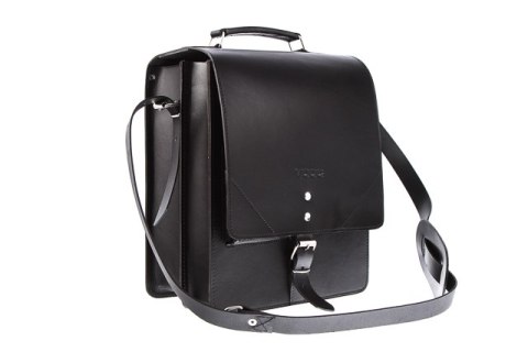 Raportówka 2-komorowa Vintage P37 BLACK