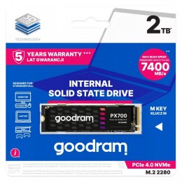 Dysk SSD GOODRAM PX700 2 TB (M.2 2280″ /2TB )