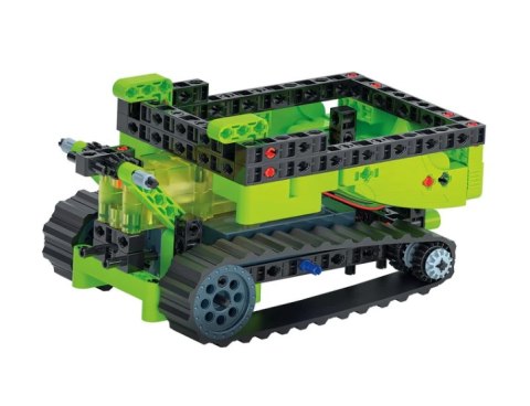 Naukowa Zabawa Klocki Laboratorium Mechaniki Ciągnik Gąsienicowy Silnik Elektryczny Język Polski Clementoni 50689