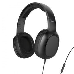 Słuchawki nauszne Fun C z mikrofonem czarne