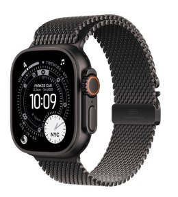 Watch Ultra 3 GPS + Cellular, koperta 49 mm z tytanu w kolorze czarnym, bransoleta mediolańska z tytanu w kolorze czarnym - rozm