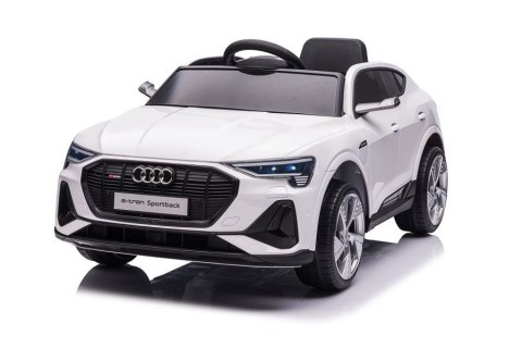 Auto Na Akumulator Audi E- Tron Białe QLS-6688 Światła LED MP3