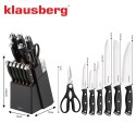ZESTAW NOŻY KUCHENNYCH I DO STEKÓW W BLOKU KLAUSBERG KB-7985