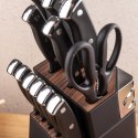 ZESTAW NOŻY KUCHENNYCH I DO STEKÓW W BLOKU KLAUSBERG KB-7985