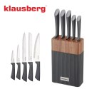 ZESTAW NOŻY W BLOKU AKACJOWYM KLAUSBERG KB-7979