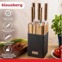 ZESTAW NOŻY W BLOKU AKACJOWYM KLAUSBERG KB-7984