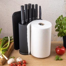 ZESTAW NOŻY W STOJAKU Z DESKĄ I CHWYTEM NA RĘCZNIK KLAUSBERG KB-7977