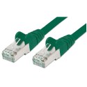 INTELLINET Patchcord Cat5e SFTP 3 m 100% Cu zielony 330596