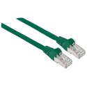 INTELLINET Patchcord Cat5e SFTP 3 m 100% Cu zielony 330596
