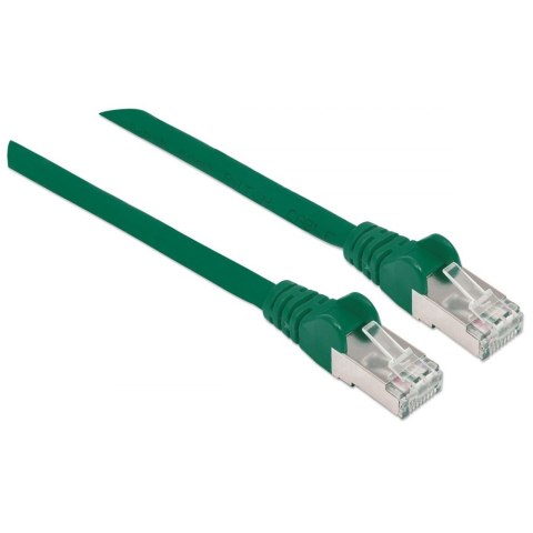 INTELLINET Patchcord Cat5e SFTP 3 m 100% Cu zielony 330596