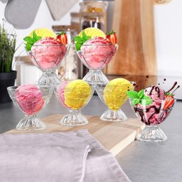 Pucharki do lodów deserów monoporcji deserków szklane 100ml 6 sztuk VILDE 139618