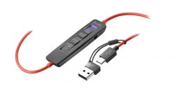 Słuchawki z mikrofonem POLYCOM Blackwire 8225 Czarny