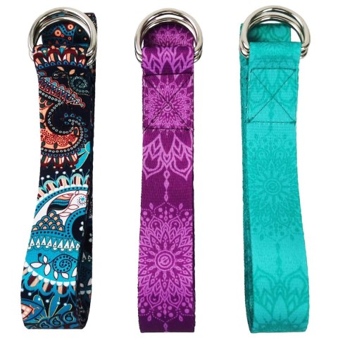 PASEK DO ĆWICZEŃ JOGI 183x3.8 CM ETNO ENERO FIT