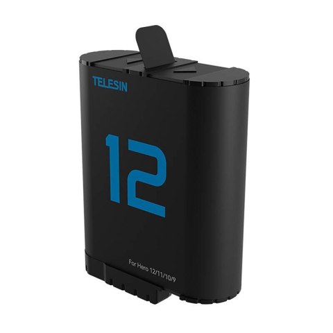 Akumulator TELESIN do GoPro Hero 9-12 1750mAh (niebieski)