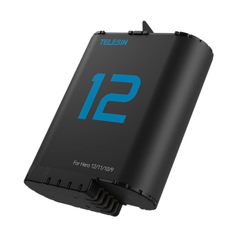 Akumulator TELESIN do GoPro Hero 9-12 1750mAh (niebieski)