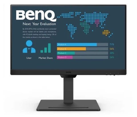 Monitor BENQ BL2490T 9H.LMHLJ.LBE (23.8" /TFT IPS /100Hz /1920 x 1080 /Czarny )