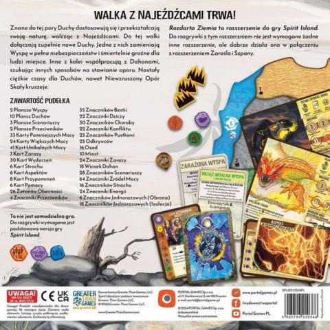 GRA SPIRIT ISLAND: ROZDARTA ZMIEMIA dodatek PORTAL GAMES