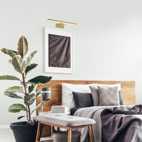 Kinkiet PINTO Złoty 7W LED 30cm