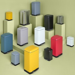 Kosz na śmieci 6L szary Ariane