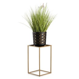 Kwietnik stojący złoty z rantem 40cm