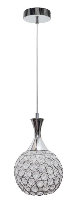 Lampa wisząca klosz z kryształkami Crystal VII 1xE27