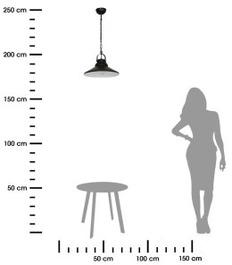 Lampa żyrandol industrialna IRON LOFT Wykonana w całości z metalu, stylowa i modna lampa sufitowa w kolorze czarnym