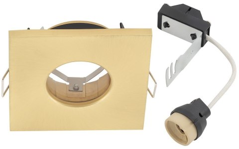 Oprawa Podtynkowa BAHIA Złoty 1xGU10 IP44/20