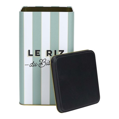 Puszka na ryż Bistrot zielone pasy