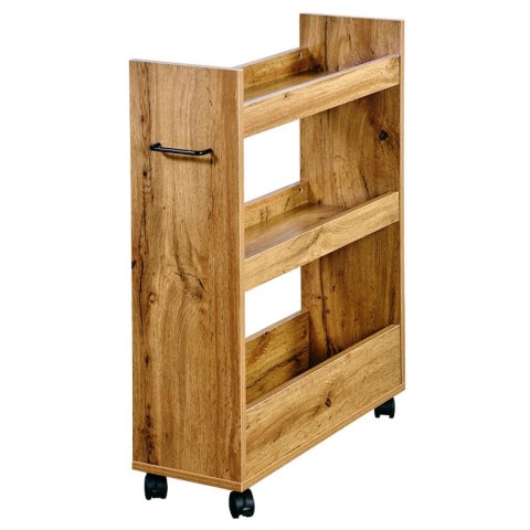 Wąski regał na kółkach 22x60xh78 cm