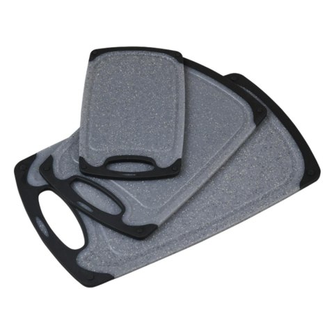 Zestaw szarych desek do krojenia 3 sztuki