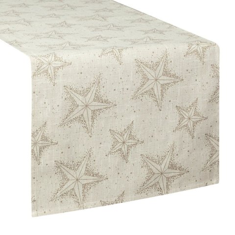 Bieżnik świąteczny WINTER 140x140 cm gwiazdki