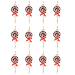 Bombki choinkowe Lizak 12szt szklane