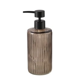 Dozownik do mydła szklany z pionowym żłobieniem