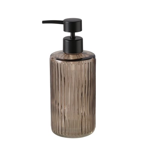 Dozownik do mydła szklany z pionowym żłobieniem