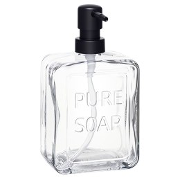 Dozownik na mydło przezroczysty 570 ml