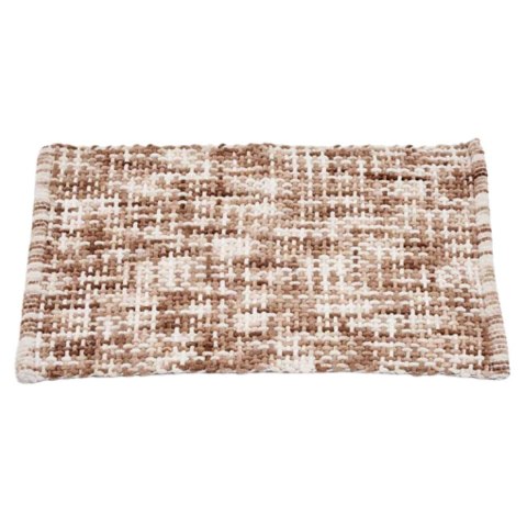 Dywan 50x80 cm beżowy prostokątny