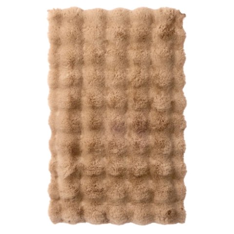Dywanik łazienkowy 50x80 cm brązowy