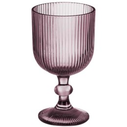 Kieliszek 370 ml prążkowany różowy