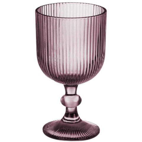 Kieliszek 370 ml prążkowany różowy