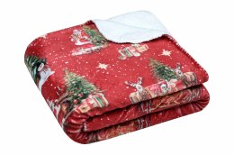 Koc świąteczny NOEL zimowy 130x160 cm